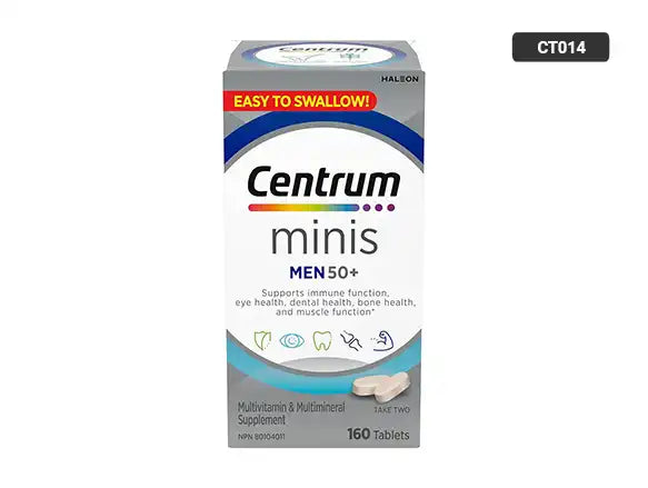 Centrum Minis Men 50+ Multivitamin 160 Tablets