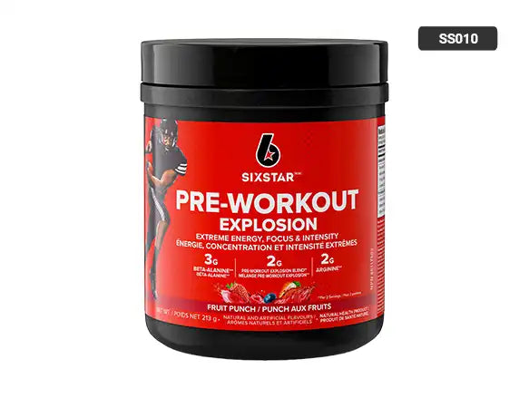 Six Star Pre-Workout Explosion Fruit Punch 213g