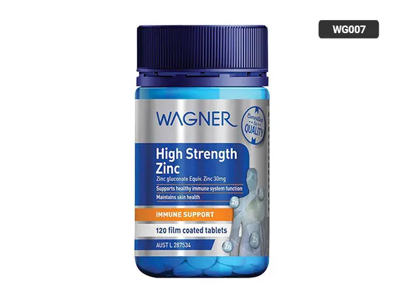 Wagner High Strength Zinc 120 Tablets