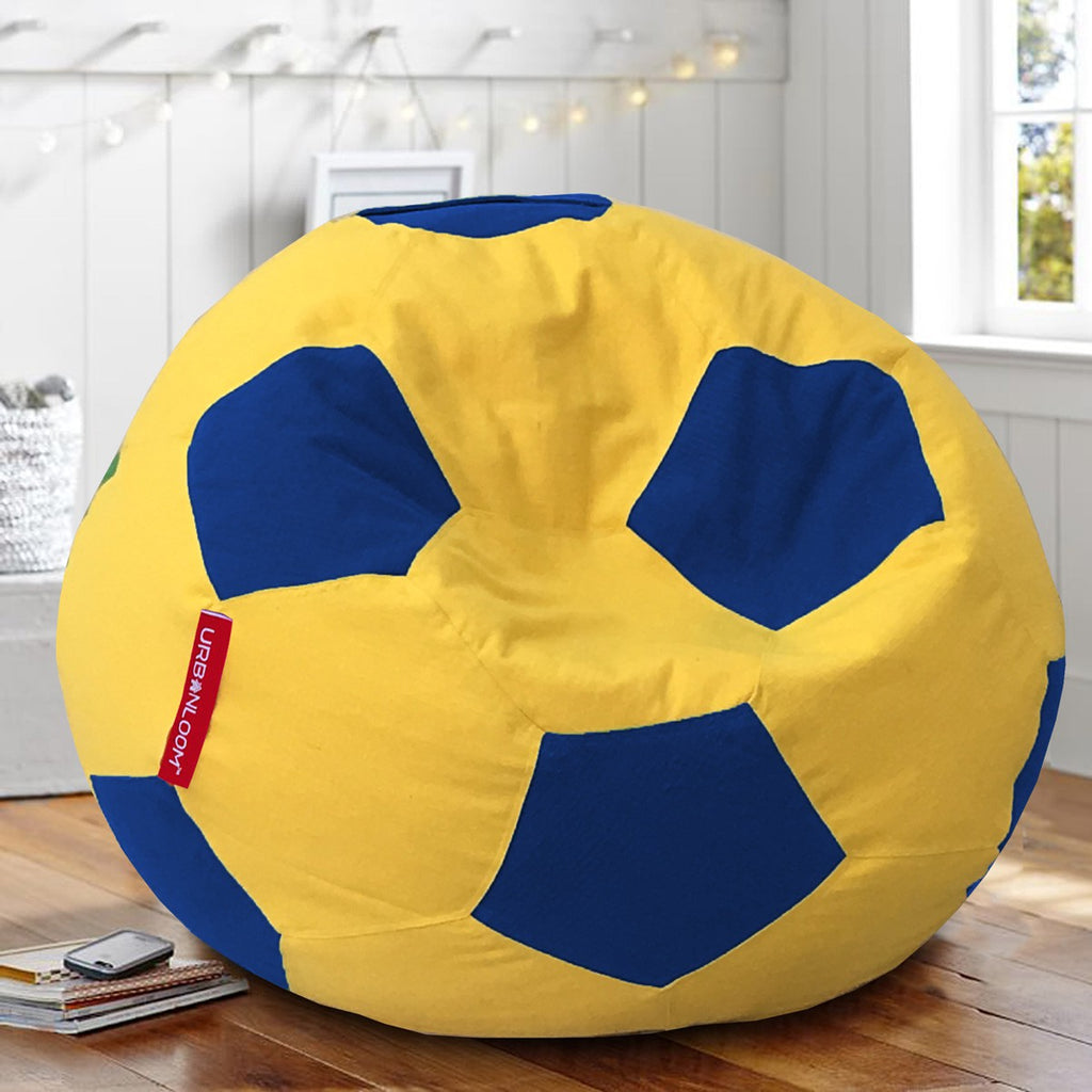 SANCH - Bean bag with bean and with foot rest, Size - XXXL, Colour- (BLUE)