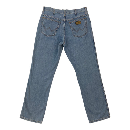 Vintage Wrangler Denim Straight Leg Jeans Dark Blue W34L30 – Worth The Weight  Vintage