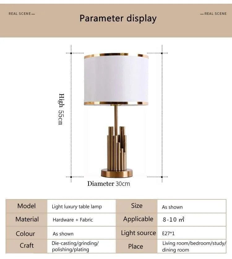 Postmodern Light Luxury Simple American Designer Table Lamp - Image 10