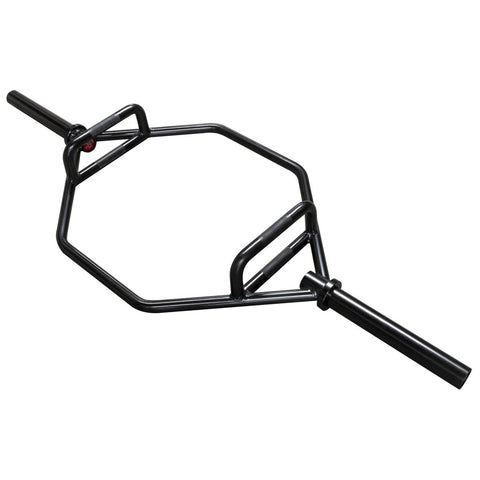 Heavy Duty Black Olympic Hex/Trap Bar 1.6M - Strength Shop