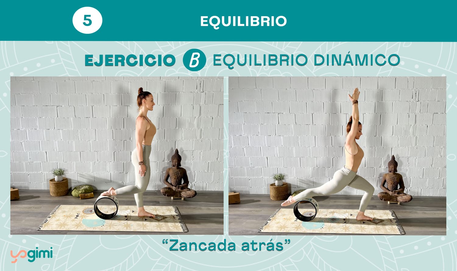 Aro Rueda Wheel Yoga Pilates Aerobic Fitness Estiramiento