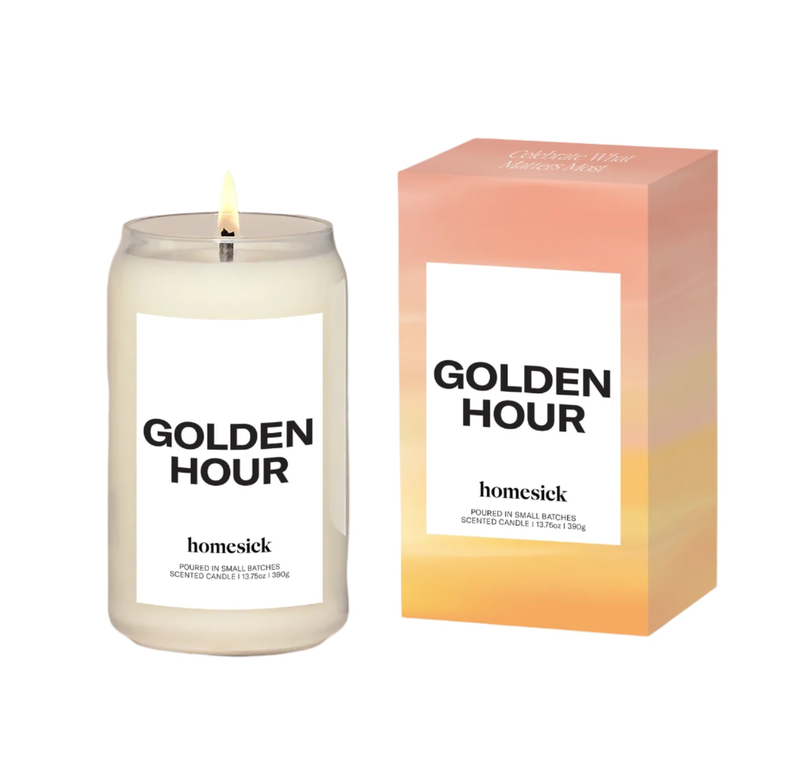 Homesick Natural Soy Candle | Golden Hour | $34