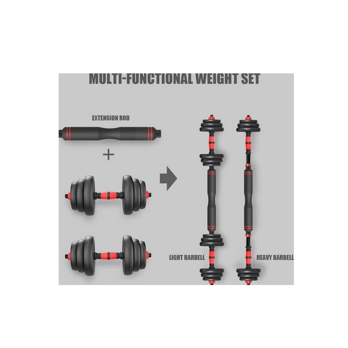 Vervormen Verrast zijn infrastructuur Active Panther Verstelbare Halter & Dumbbell set 30298 - Professionele