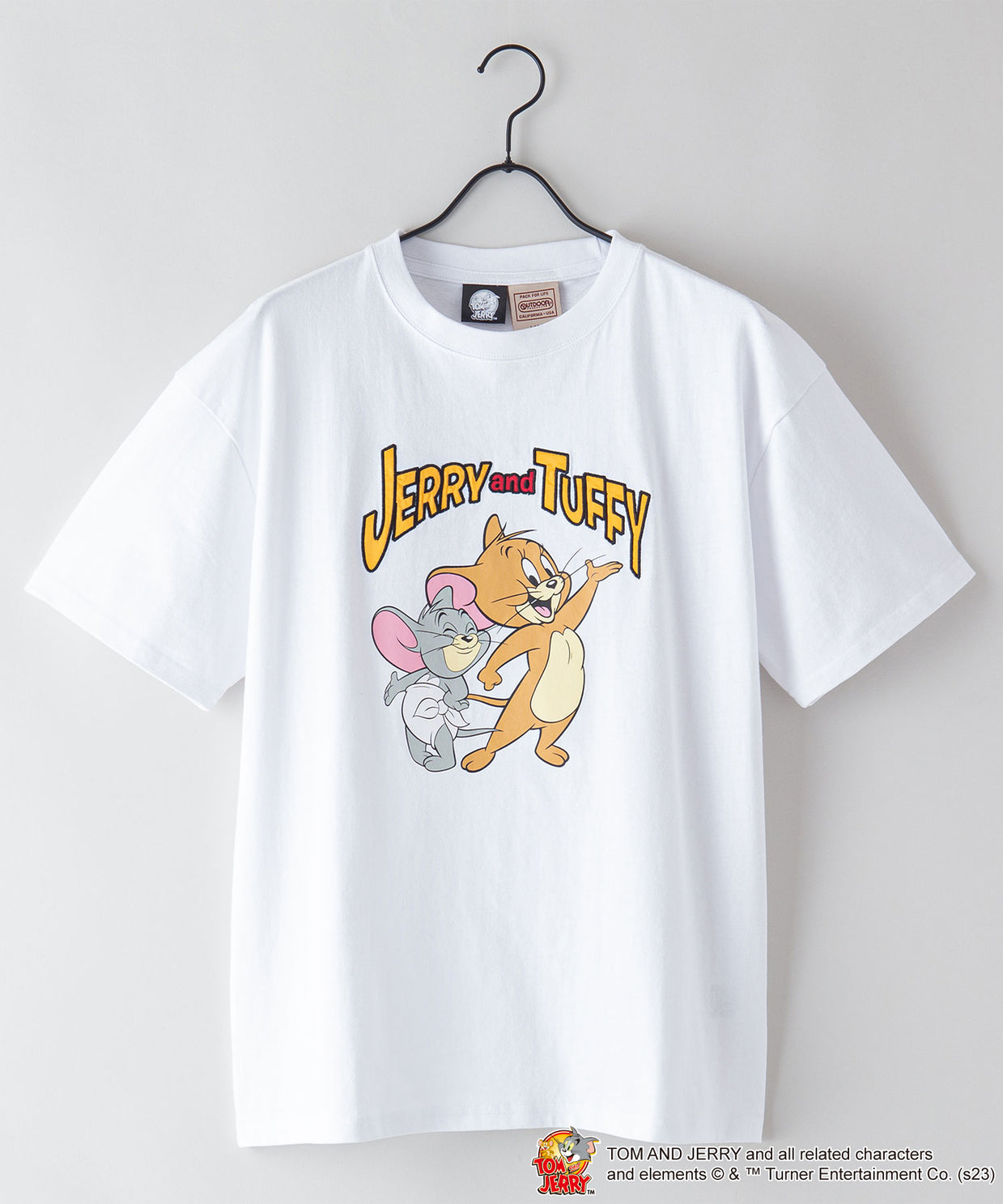 新品 トムとジェリー タフィー 洋服 Tシャツ 刺繍 半袖 レディース-