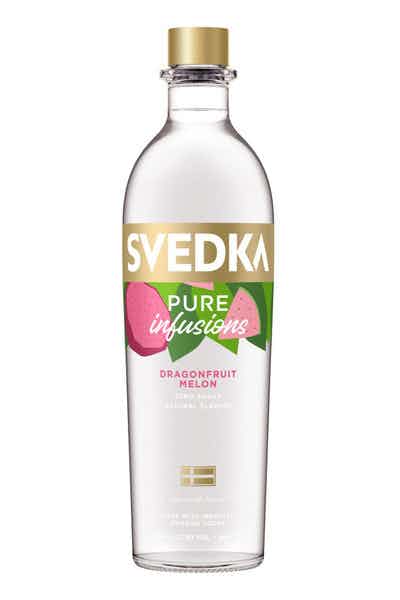 SVEDKA Pure Infusions Dragonfruit Melon Flavored Vodka - NoBull Spirits