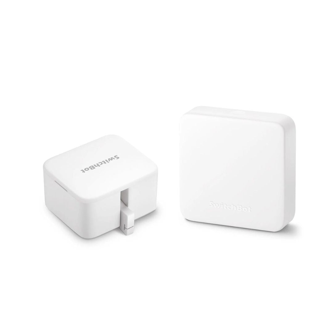 SwitchBot Smart Plug Mini HomeKit Enable, Smart Wi-Fi(2.4G Only) and Bluetooth  Outlet, 15A, 2 Pack 