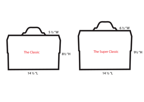 L. May lunchboxes size guide