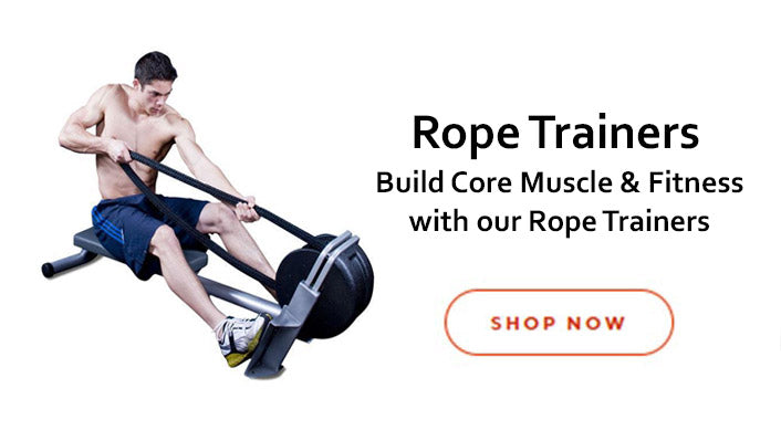 See our range of rope trainers and rope training machines for sale for sale at the home fitness store and get in shape whilst building core muscle and improving your health