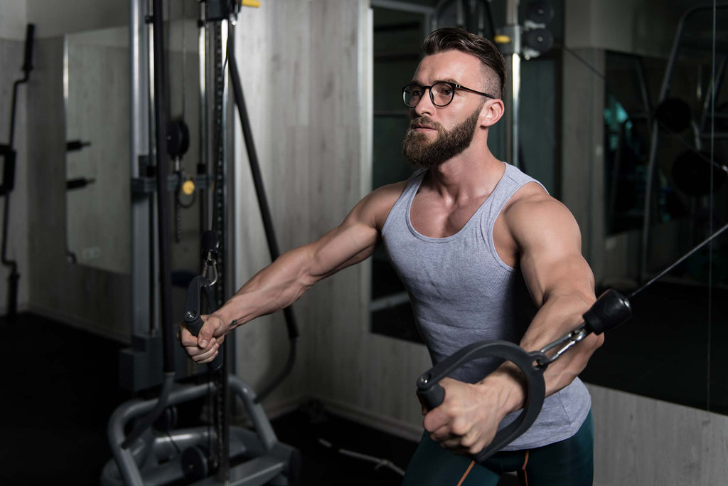 Cross Over Chest Press