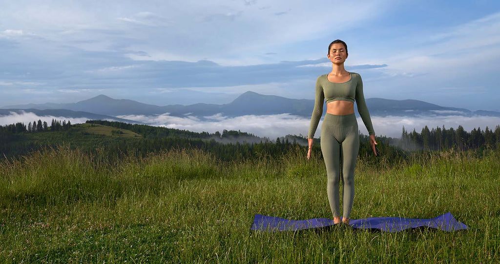 The Yoga Mountain Pose