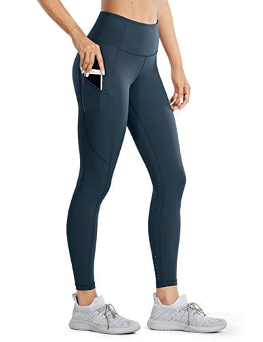 CRZ YOGA Women's Naked Feeling Workout Leggings 25 Inches - High Waisted Yoga  Pants with Side Pockets Savannah – The Home Fitness Corp