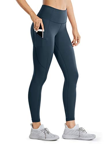 CRZ YOGA Women's Naked Feeling Workout Leggings 25 Inches - High Waisted  Yoga Pants with Side Pockets Savannah – The Home Fitness Corp