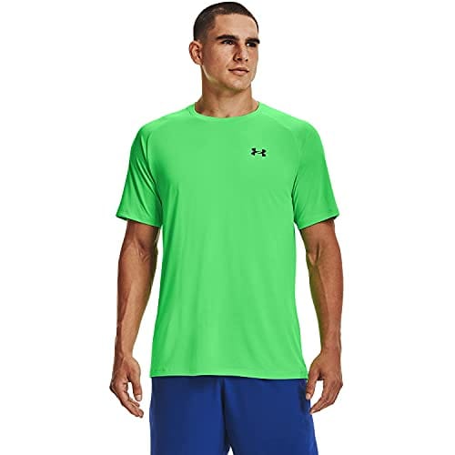 Under Armour Tac Mission Made T-Shirt, Men's Marine OD Green/Black