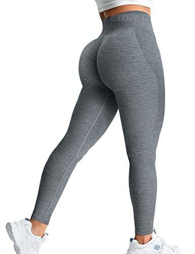 YEOREO Womens Amplify Leggings High Waisted Seamless Scrunch Legging Active  Running Gym Active Leggings – The Home Fitness Corp