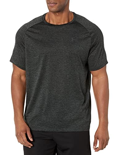 Home Fitness – Short-Sleeve (664)/Black Tech Under Men\'s Armour 2.0 T-Shirt , The XX-Large , Black Corp Rose
