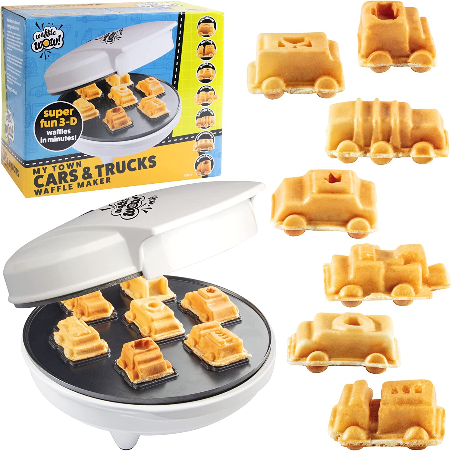 cars and trucks waffle