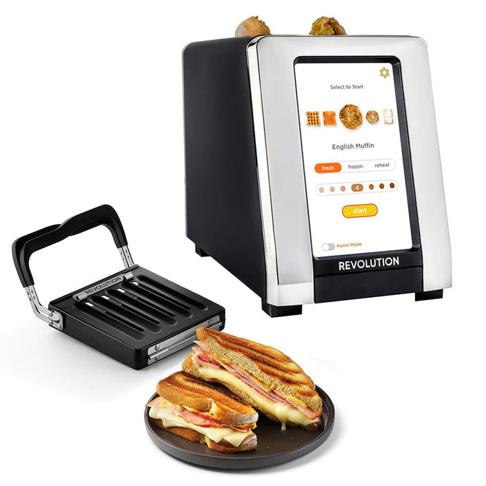 The Revolution R180 Toaster has a touchscreen. It's ridiculous and I love  it - CNET