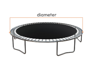 trampoline frame measure