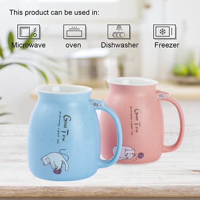 ceramic cat travel mug