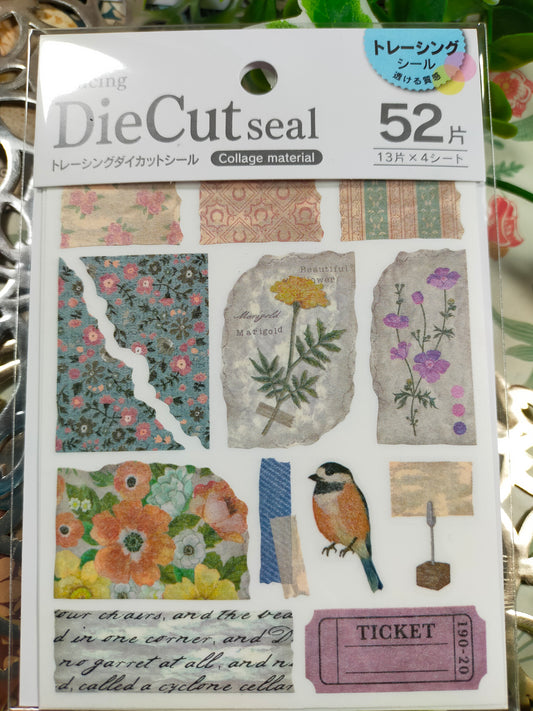 Die cut seal ,Kyowa_ Paint 164 pcs – ☆CocoaStars☆ Japanese Stickers