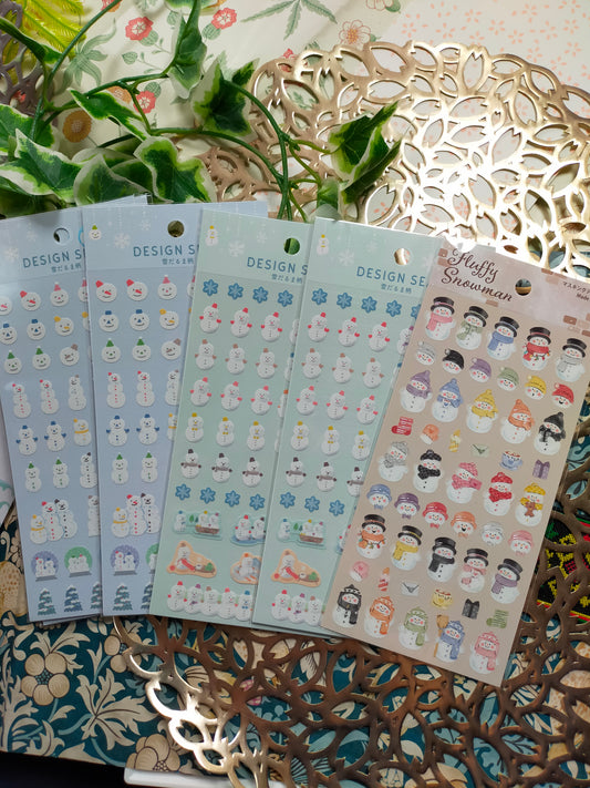 Cute Japanese stickers Washi paper ,GAIA _ Japanese sweets / Rice balls /  Bunbori / Sakura