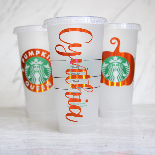 Christmas Starbucks Cup / Venti Reutilizable Personalizado 24 Oz Helado  Helado / Santa Cup / Pretty Christmas Cup / Custom Christmas Cup. 