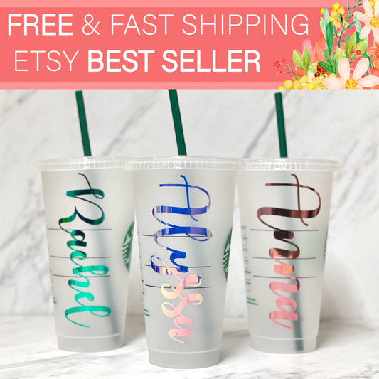 Reindeer Christmas Starbucks Cup/ Personalized Christmas gift/Custom G –  Simply Perfect Designs