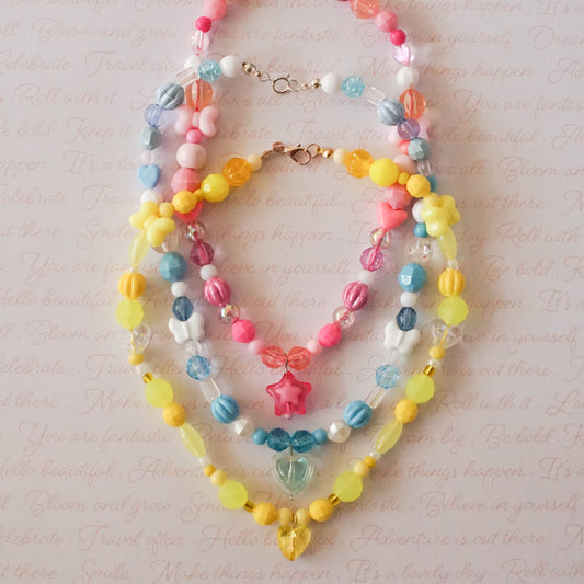 Mixed Beads Necklace - FESTIVAL – Bjoyoux