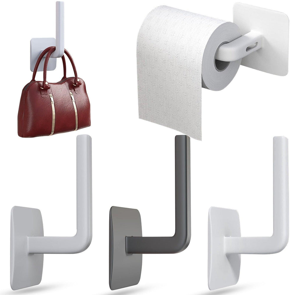 1pc Kitchen Paper Towel Holder, Cabinet Hanging Storage Rack For