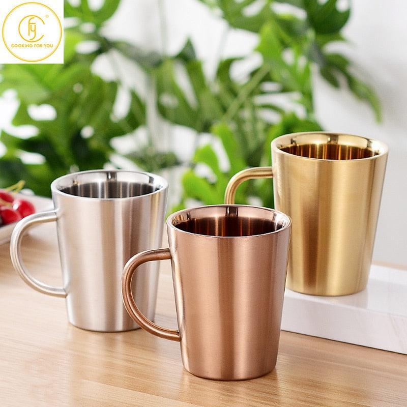 USB Coffee Mug Cup Double Layer 304 Stainless Steel Wireless Heating Coffee  Cup 55 Degree Electric Cup Heating Cup 300ml Thermal - AliExpress