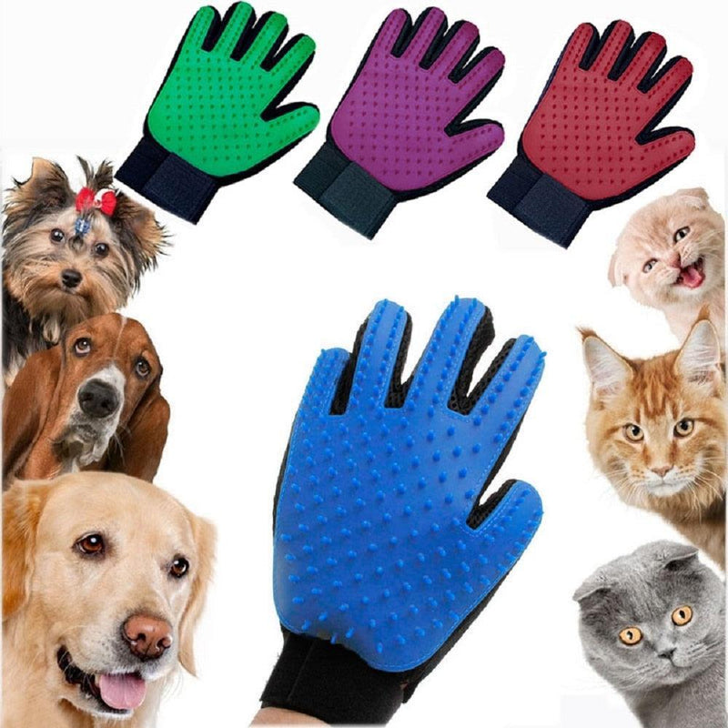 hair gloves for dogs