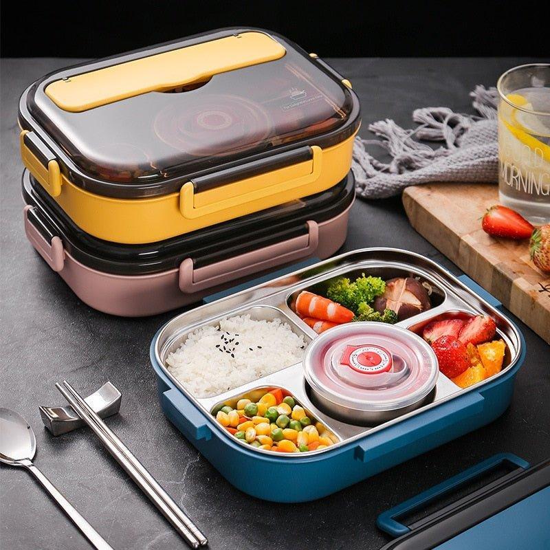 japanese snack box Double Stainless Steel lunch box for kids insulated –  pocoro