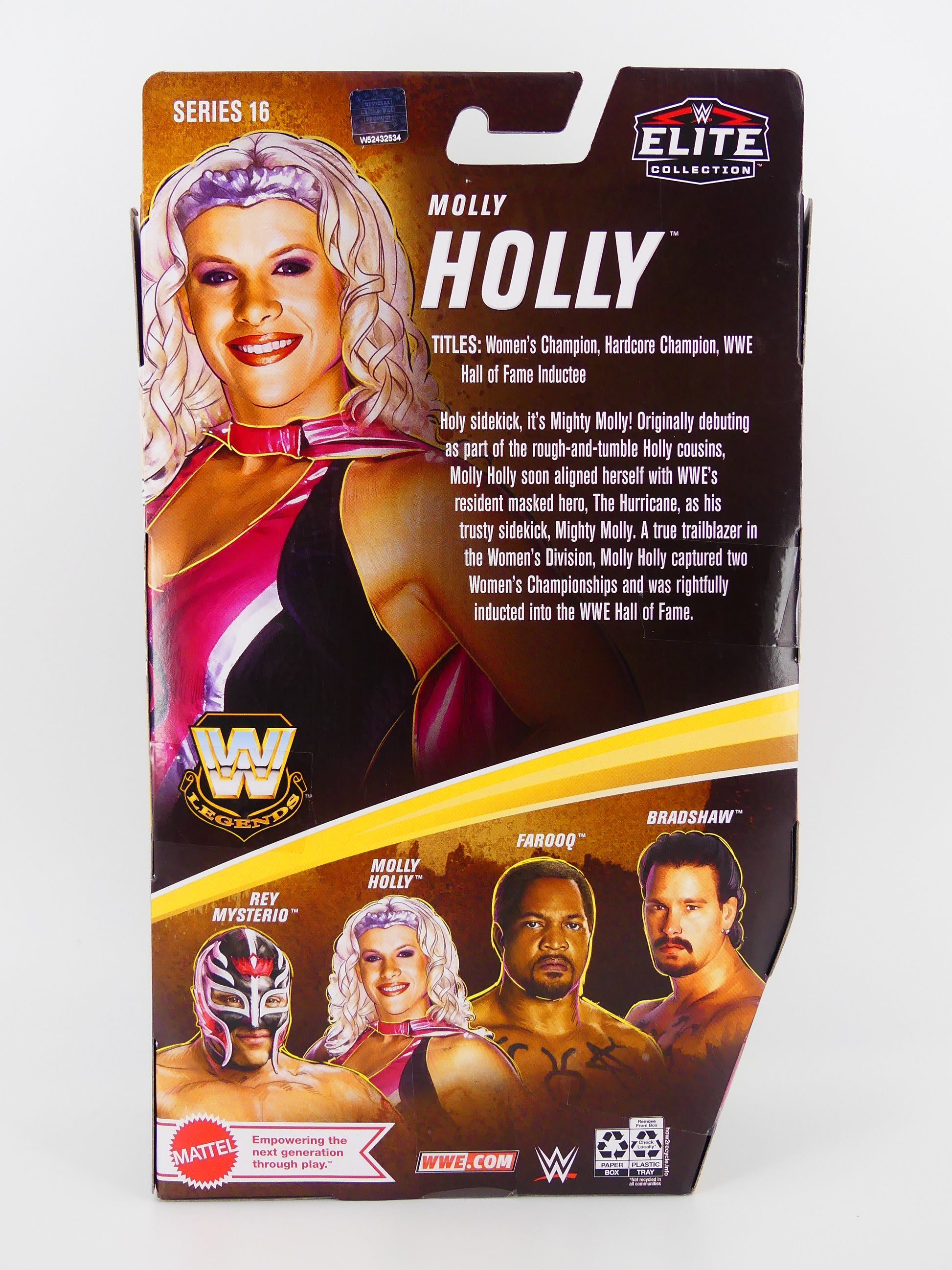 Mattel WWE Legends Series 16 Molly Holly – Gap the figure
