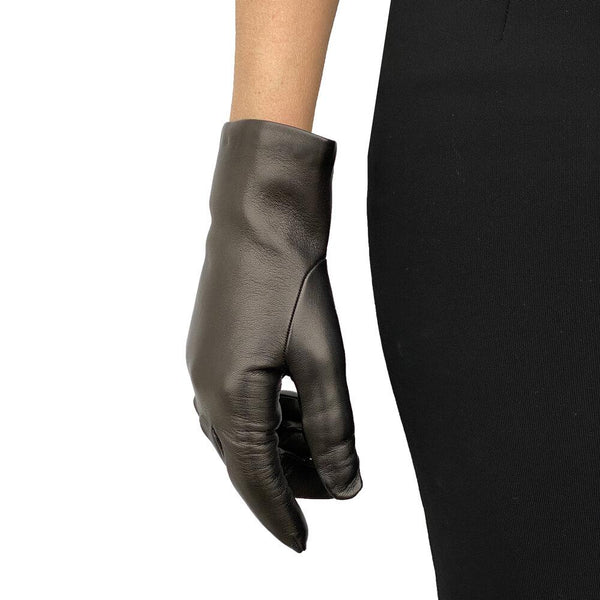 Gants Femme Cuir Doublé Soie - Ismé – Paula Rowan