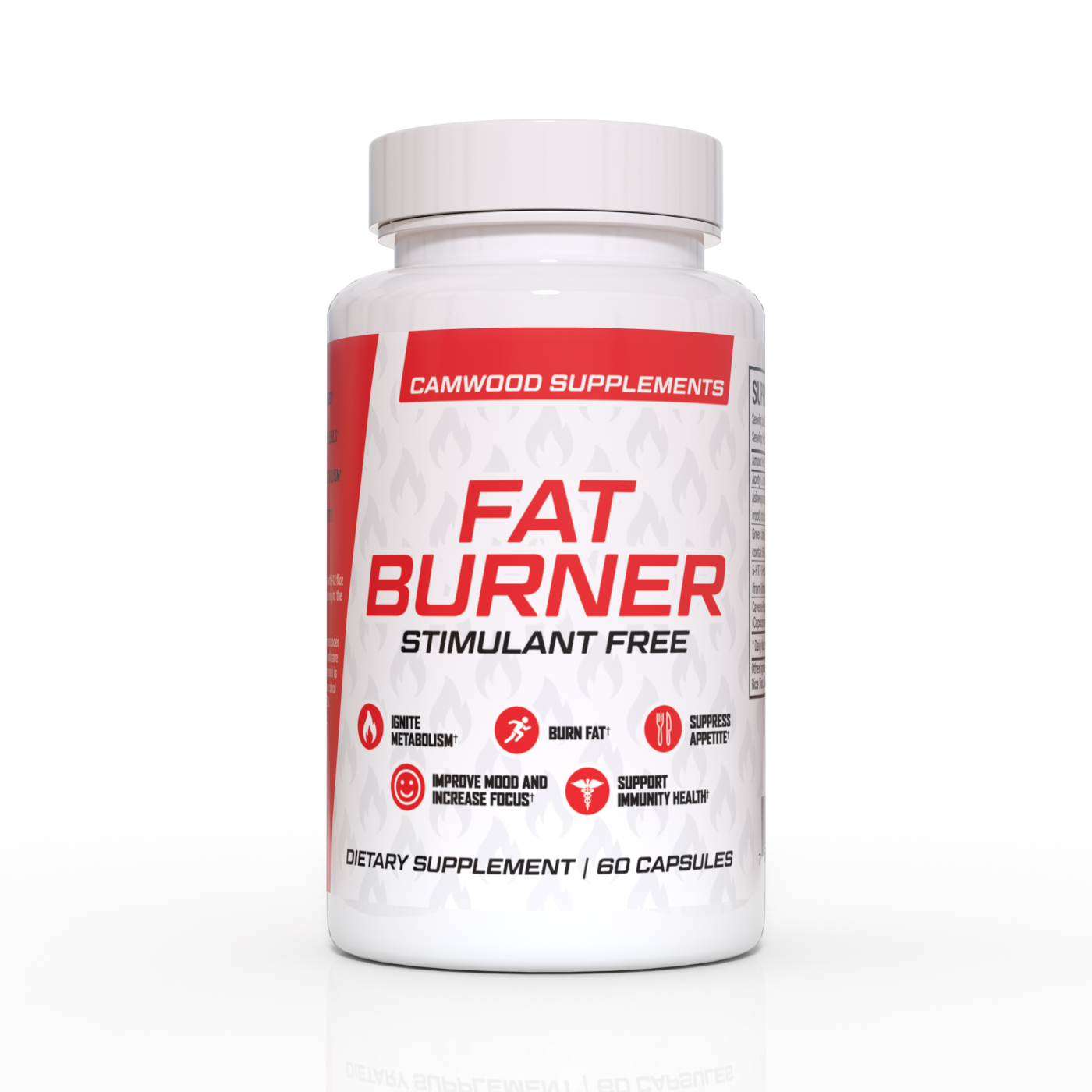 Fat Burner - Stim Free - CamWood Supplements product image