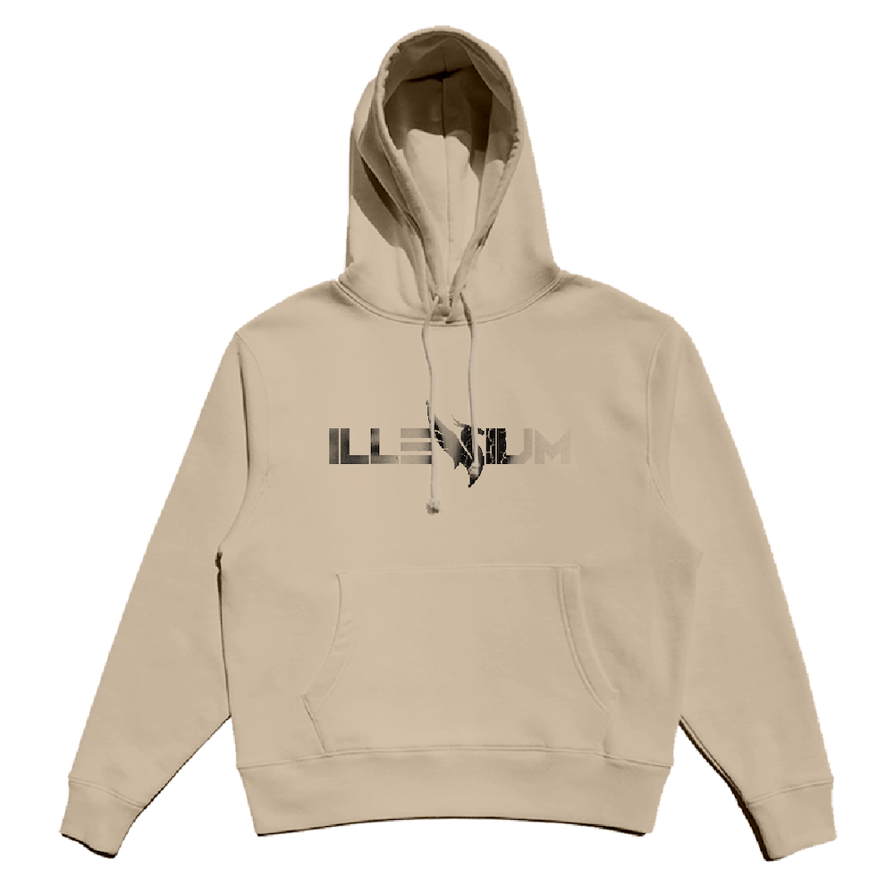 Sand Repeating Logo Hoodie - Illenium Official Store product image