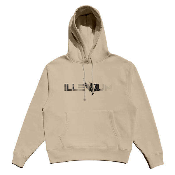 Sand Repeating Logo Hoodie – Illenium Official Store