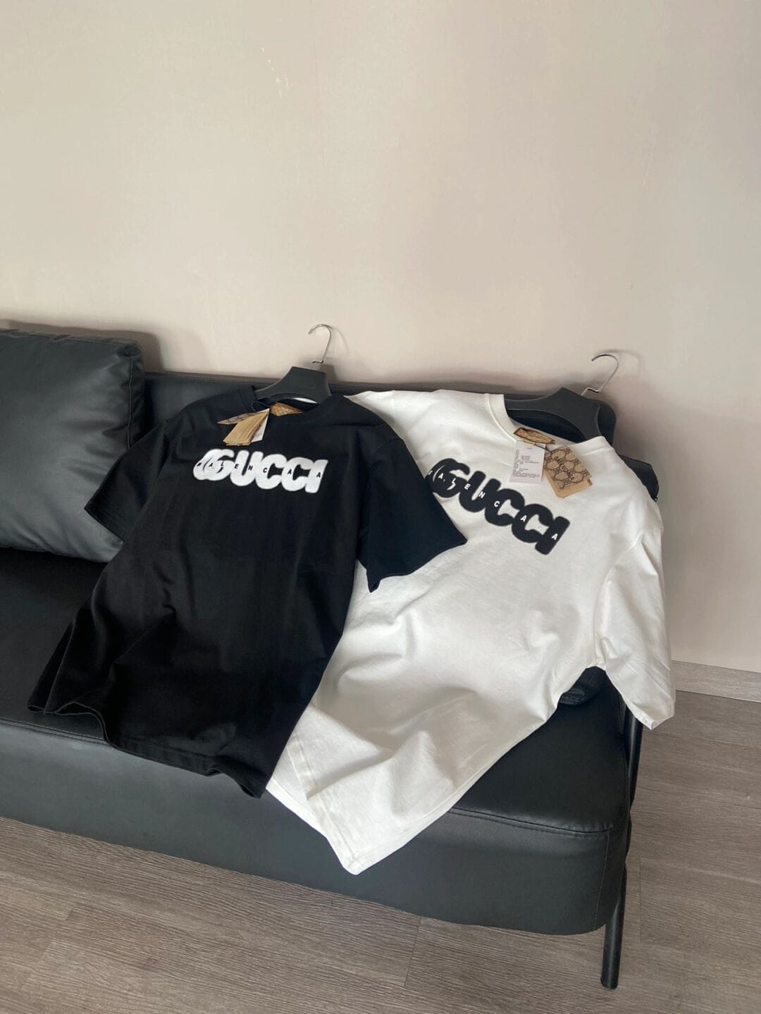 Gucci X Balenciaga TShirts aus Baumwolle  Weiß  Größe 0  30335387