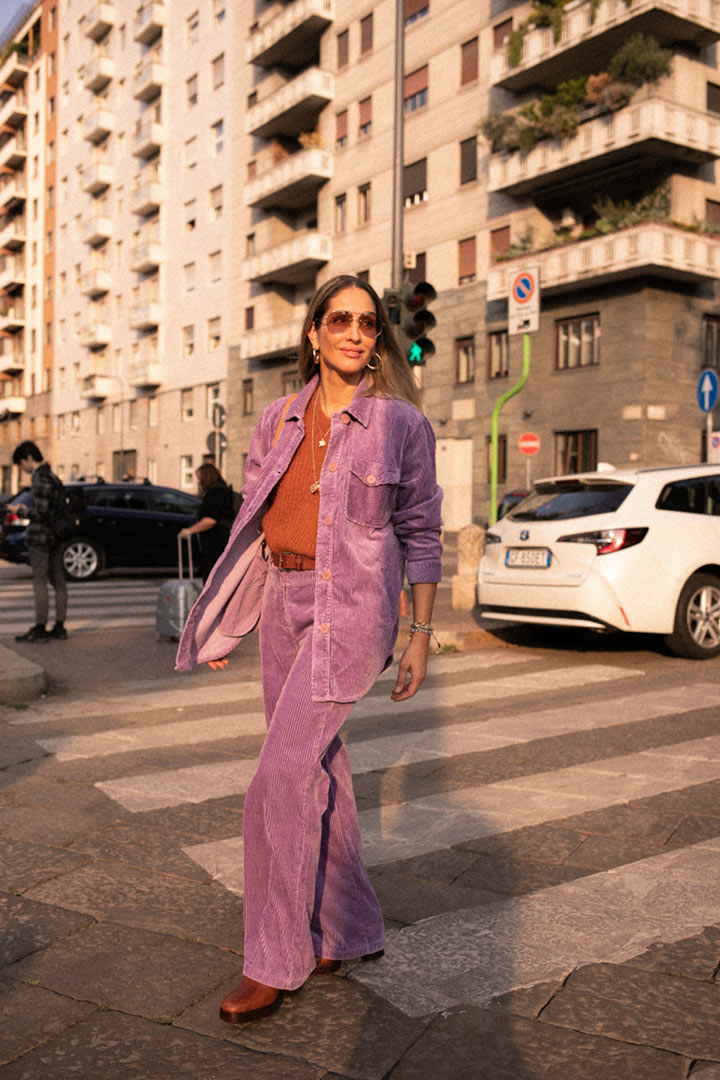 La chemise en velours côtelé