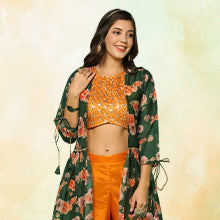 ”women-s-embroidered-crop-top-and-palazzo-set-with-floral-printed-shrug-fdwset00063-COLOR”