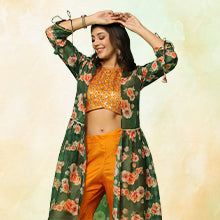 ”women-s-embroidered-crop-top-and-palazzo-set-with-floral-printed-shrug-fdwset00063-COMFORT”