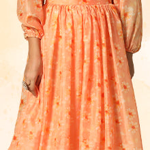 ”girl-s-orange-floral-printed-tabby-silk-lehenga-choli-fdglgc00112-FABRIC”