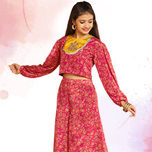 ”girls-rani-pink-floral-printed-crop-top-with-palazzo-set-fdgset00079-COLOR”