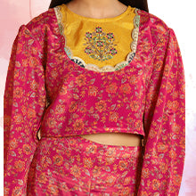 ”girls-rani-pink-floral-printed-crop-top-with-palazzo-set-fdgset00079-PATTERN”