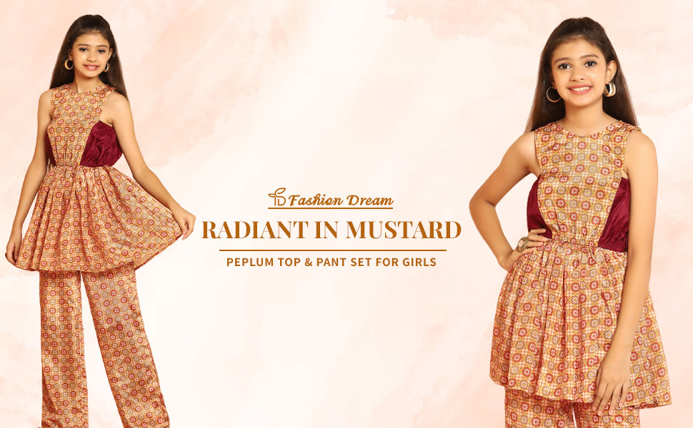 ”girls-mustard-printed-peplum-top-with-pant-set-fdgset00094-banner”