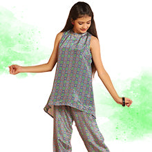 ”girls-multicolor-printed-high-low-kurta-with-pant-set-fdgset00095-COLOR”