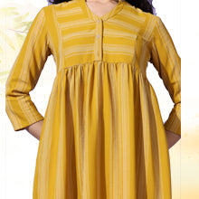 ”women-s-mustard-striped-knee-length-dress-fdwdrs00158-PATTERN”